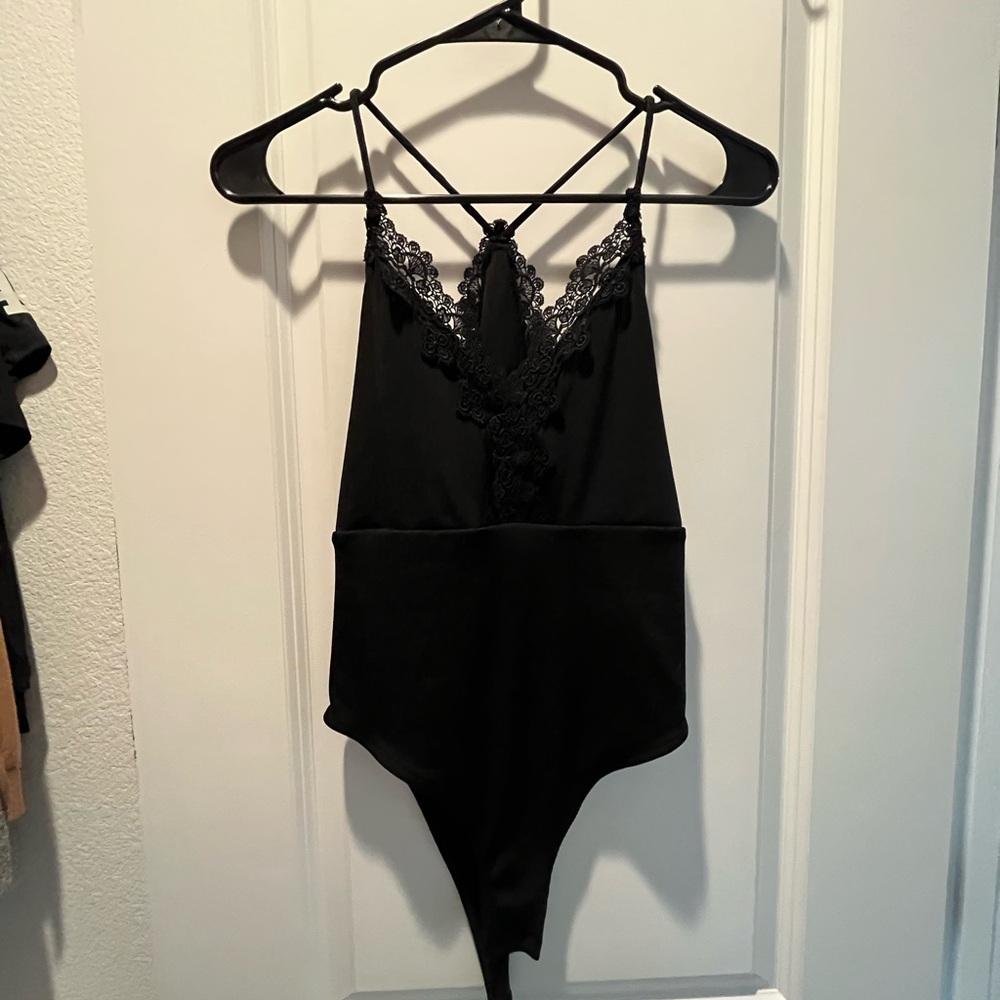 Black Lace Bodysuit